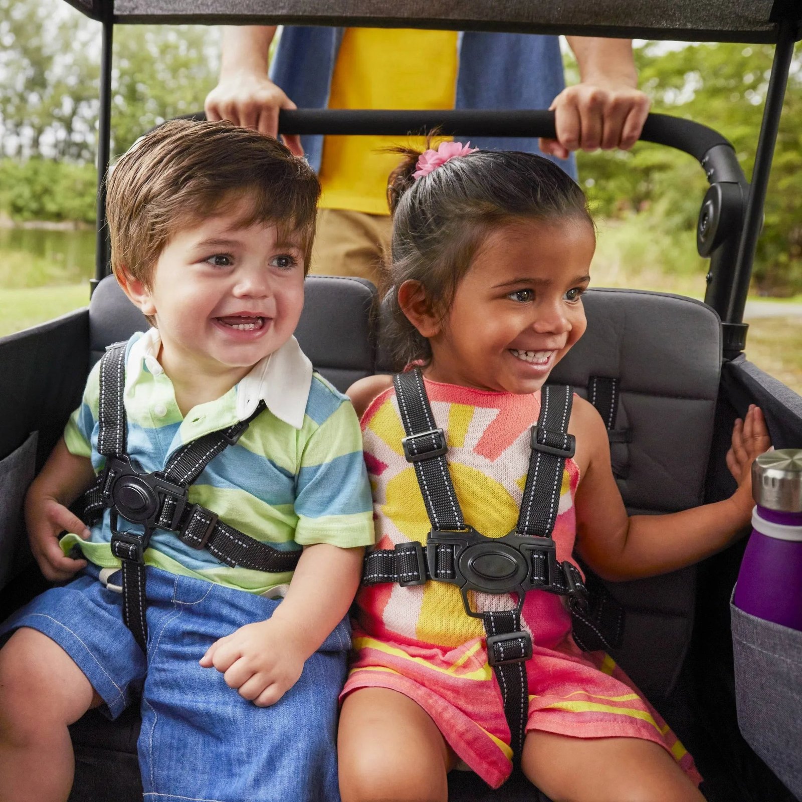 Summit Quad Stroller Wagon - Gray Harbor - Image 2